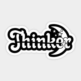 Thinker 01 Sticker